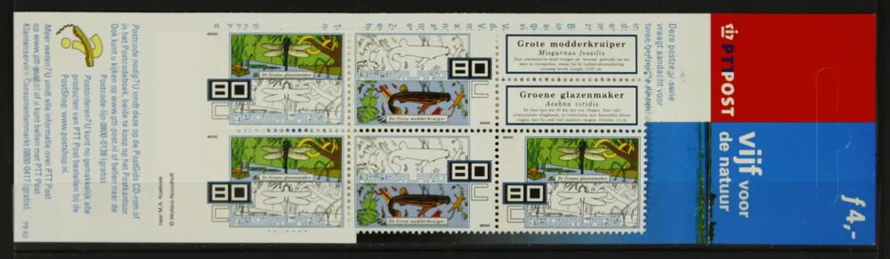 Ekspresowa dostawa Nederland, Postzegelboekje 63