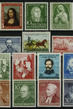 Kup teraz Bondsrep. Duitsland, Jaarset 1952