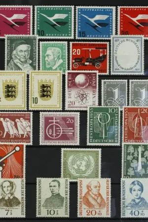 Bondsrep. Duitsland, Jaarset 1955 Popularny