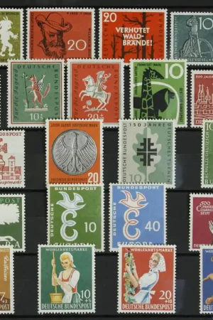 Bondsrep. Duitsland, Jaarset 1958 Darmowa dostawa