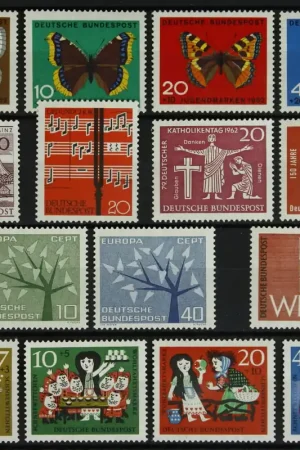 Bondsrep. Duitsland, Jaarset 1962 Ekspresowa dostawa