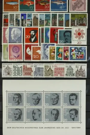 Bondsrep. Duitsland, Jaarset 1964 Zwrot pieniędzy