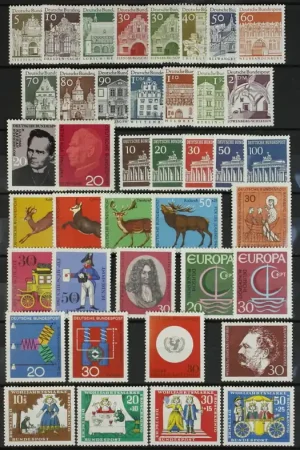 Zwrot pieniędzy Bondsrep. Duitsland, Jaarset 1966