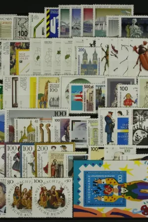 Autentyczny Bondsrep. Duitsland, Jaarset 1993