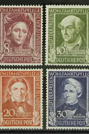 Darmowa dostawa Bondsrep. Duitsland, Michel 117-120