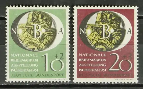 Bondsrep. Duitsland, Michel 141-142 Rabat