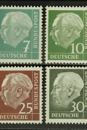 Bondsrep. Duitsland, Mi. 179-186y en 259-260y Popularny