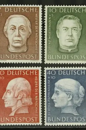 Tani Bondsrep. Duitsland, Michel 200-203