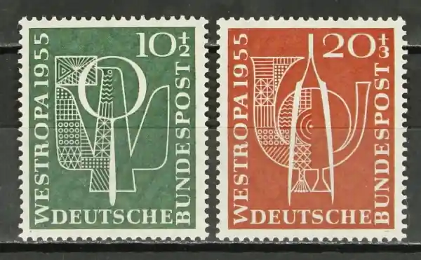 Bondsrep. Duitsland, Michel 217-218 Bezpieczna płatność