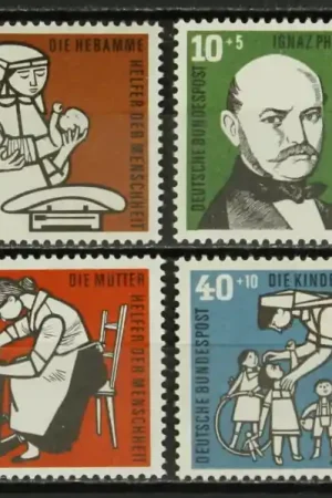 Promocja Bondsrep. Duitsland, Michel 243-246