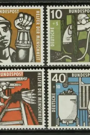 Bondsrep. Duitsland, Michel 270-273 Ekspresowa dostawa