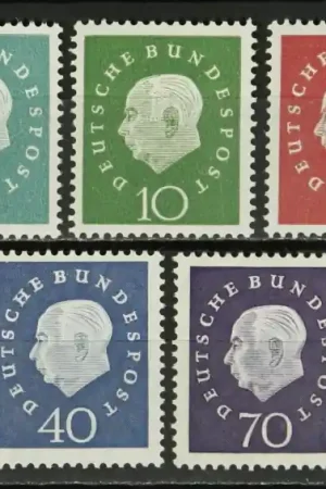 Rabat Bondsrep. Duitsland, Michel 302-306