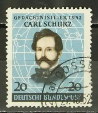 Bondsrep. Duitsland, Michel 155 Autentyczny