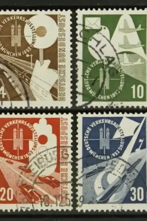 Rabat Bondsrep. Duitsland, Michel 167-170