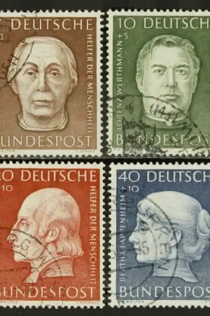 Bondsrep. Duitsland, Michel 200-203 Tylko dziś