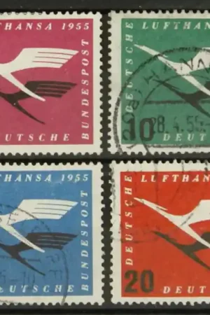 Bondsrep. Duitsland, Michel 205-208 Rabat