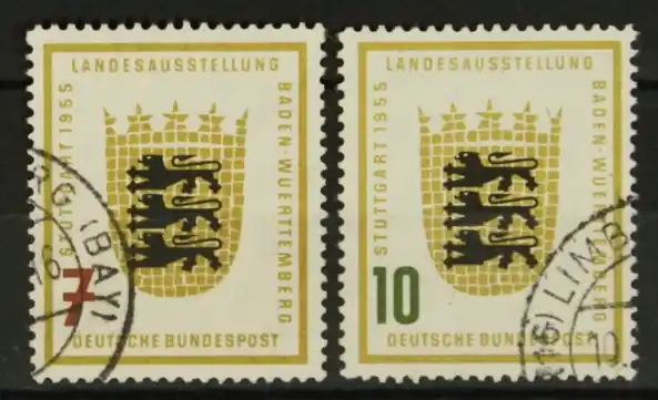 Szybka dostawa Bondsrep. Duitsland, Michel 212-213