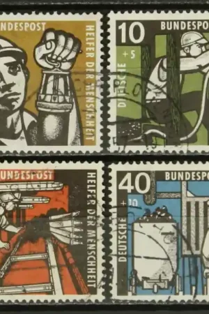 Kup teraz Bondsrep. Duitsland, Michel 270-273