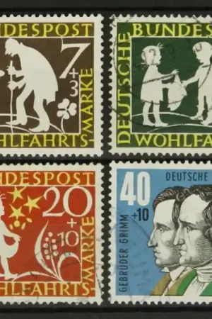 Najlepsza cena Bondsrep. Duitsland, Michel 322-325