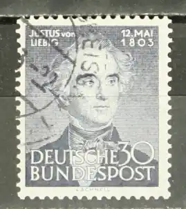 Oryginalny Bondsrep. Duitsland, Michel 166