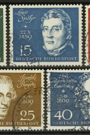 Rabat Bondsrep. Duitsland, Michel 315-319