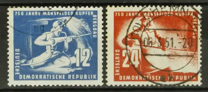 Oryginalny DDR, Michel 273-274