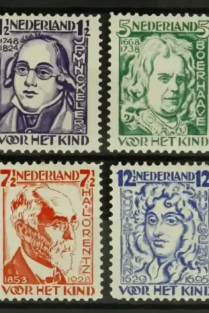 Nederland NVPH 220-223 Oryginalny