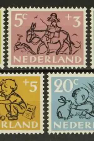 Nederland NVPH 596-600 Darmowa dostawa