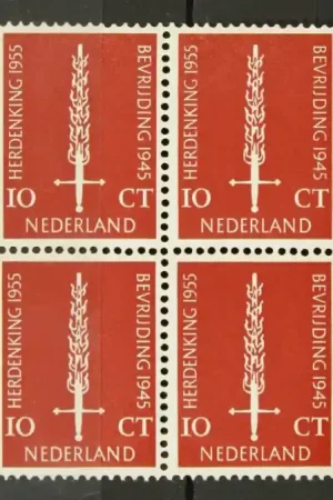 Ekspresowa dostawa Nederland NVPH 660 Blok van 4