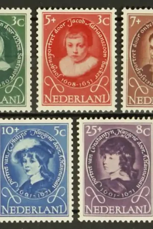 Wysoka jakość Nederland, NVPH 666-670