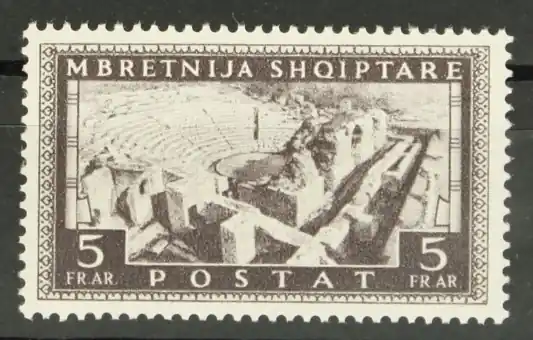 Albanie Michel 311 Autentyczny