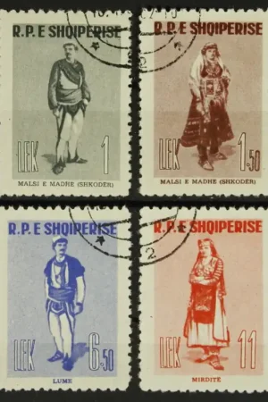 Albanie Michel 623-626 Promocja