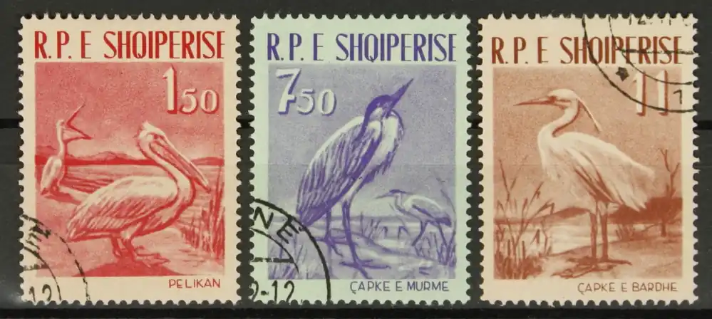 Albanie Michel 630-632 Wysoka jakość