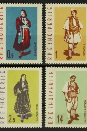 Albanie Michel 695-698 Zwrot pieniędzy