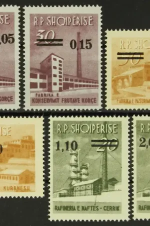 Albanie Michel 967-972 Ekspresowa dostawa