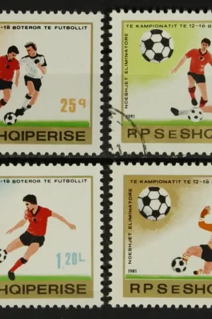 Wysoka jakość Albanie Michel 2080-2083