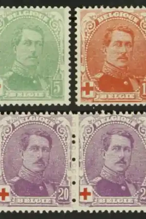 Tylko dziś Belgie OBP 129-131 in paar