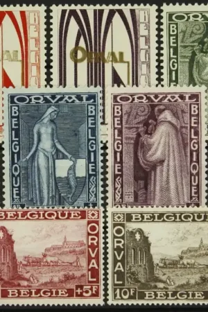 Belgie OBP 258-266 Rabat