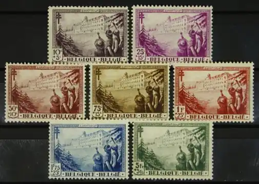 Belgie OBP 356-362 Oryginalny