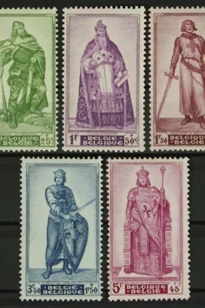 Belgie OBP 737-741 Szybka dostawa