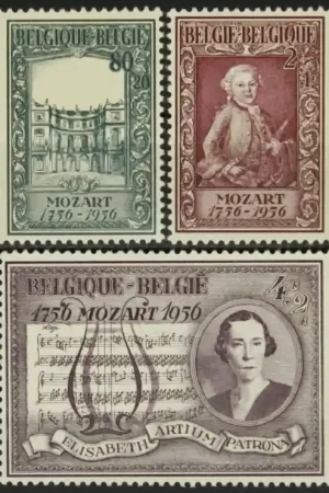 Popularny Belgie OBP 987-989