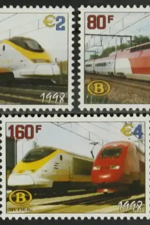 Premium Belgie OBP Spoorwegvignet 6-8