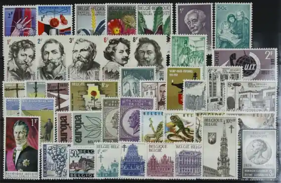 Belgie, Jaarset 1965 Wyprzedaż