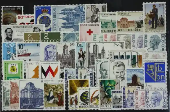 Belgie, Jaarset 1971 Zamów teraz