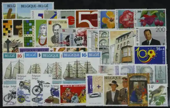 Belgie, Jaarset 1995 Ekspresowa dostawa