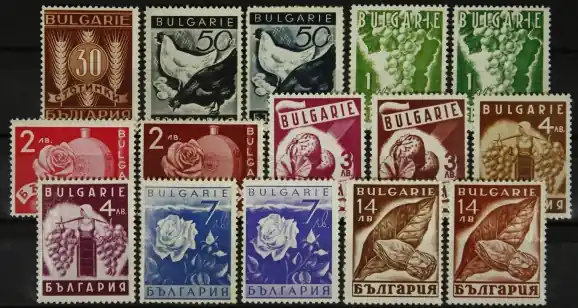 Rabat Bulgarije Michel 320-339