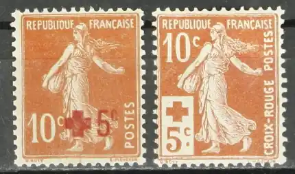 Frankrijk Yvert 146-147 Ekspresowa dostawa