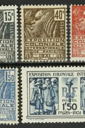 Darmowa dostawa Frankrijk Yvert 270-274