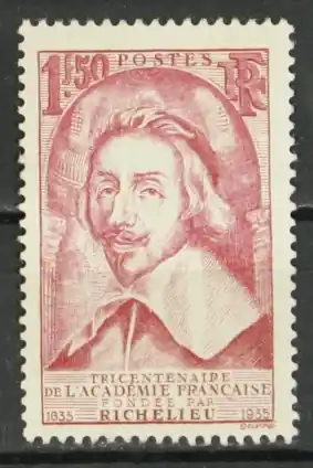 Zwrot pieniędzy Frankrijk Yvert 305