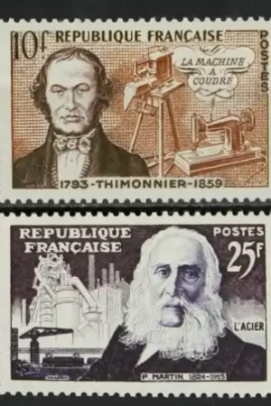 Frankrijk Yvert 1012-1017 Szybka dostawa